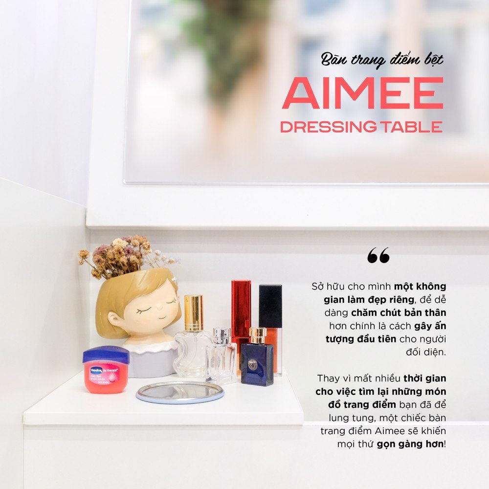 bàn trang điểm aimee dressingtable