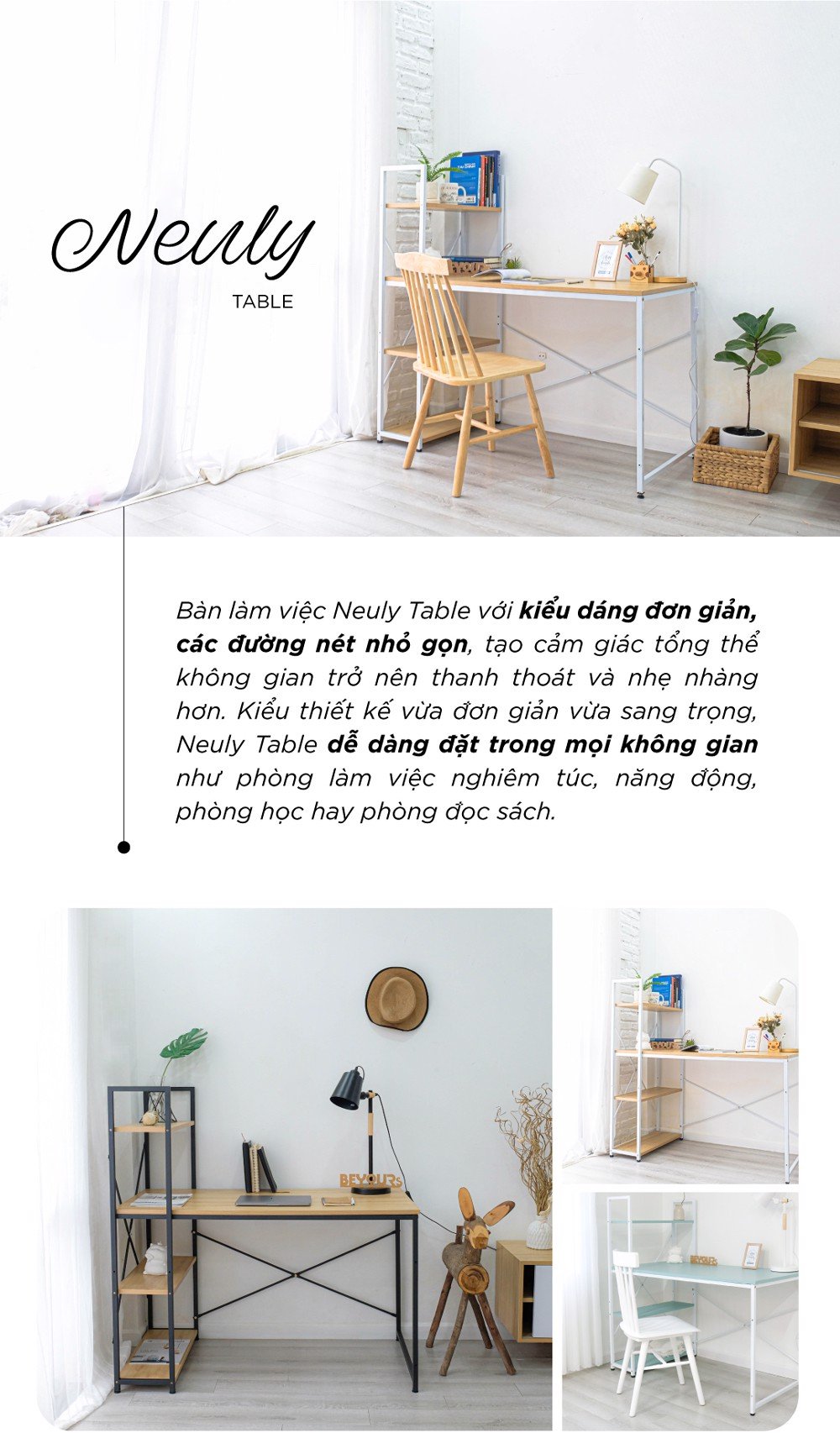 bàn làm việc neuly table